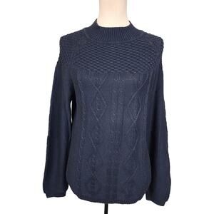 Black Knit Small Sweater